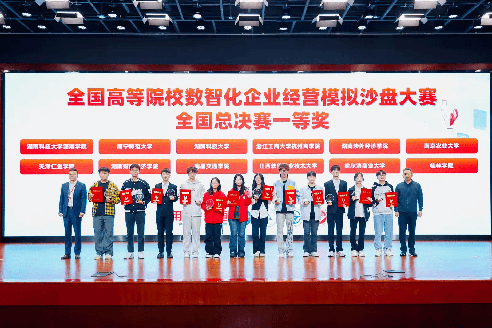 买球官网学子荣获第二十一届全国高等院校数智化企业经营沙盘大赛一等奖