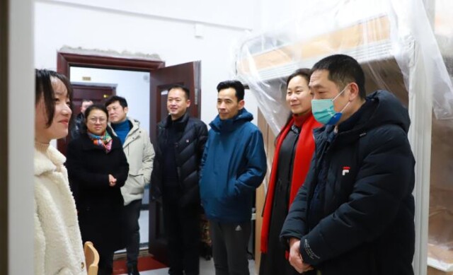 买球官方网站领导检查指导开学前准备工作