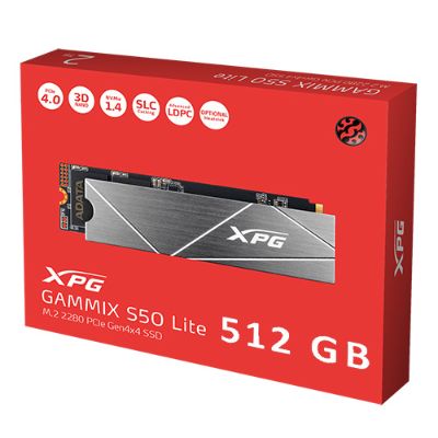 Adata XPG Gammix S50 Lite SSD 512GB M.2 NVMe PCIe Gen4